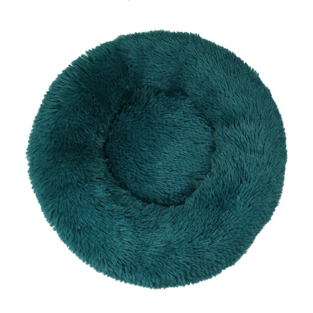 Fluffy Calming Cat Dog Donut Bed Large New With Tags